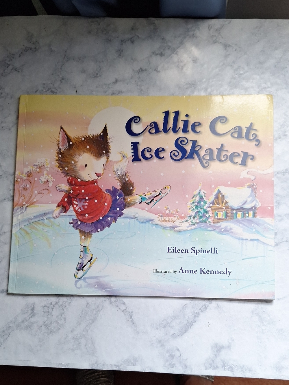 Callie Cat Ice Skater Kids Book